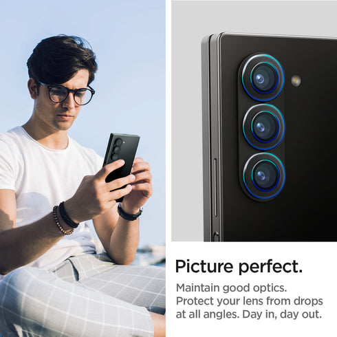 Spigen Galaxy Z Fold 6 Lens Protector Optik Pro EZ Fit